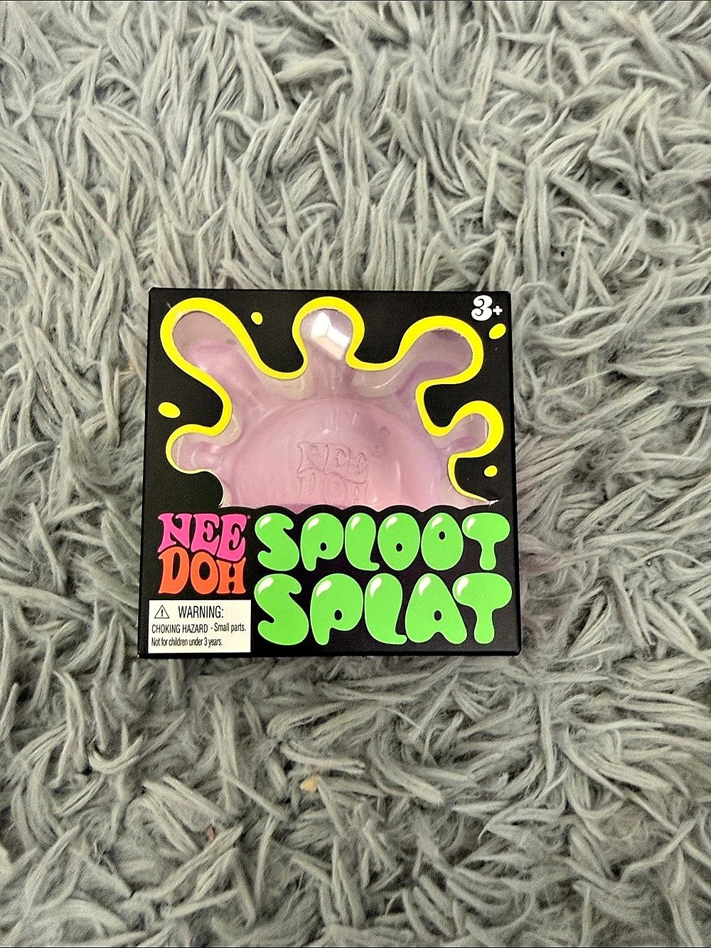 Schylling NeeDoh Sploosh Splat Sensory Toy in Pink & Green Like New